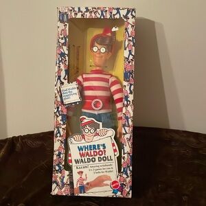 Where's Waldo Doll with Red and White Outfit